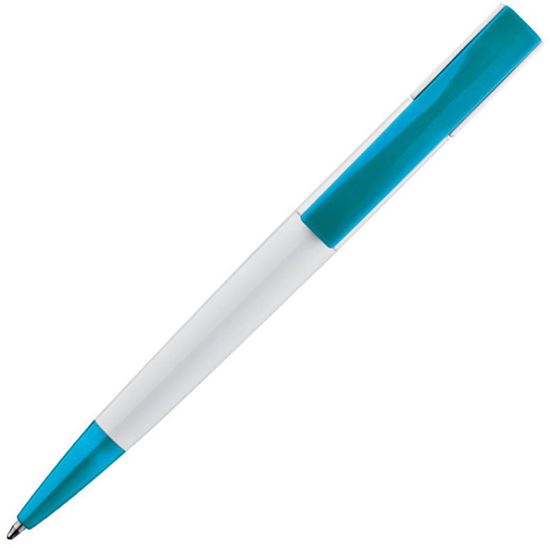 Picture of Plastikowy długopis z szerokim klipem