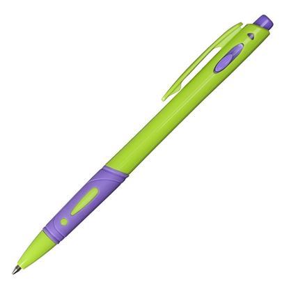 Obrazek Długopis Azzure, zielony/fioletowy 