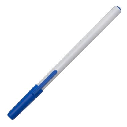 Obrazek Długopis Clip, niebieski/biały 