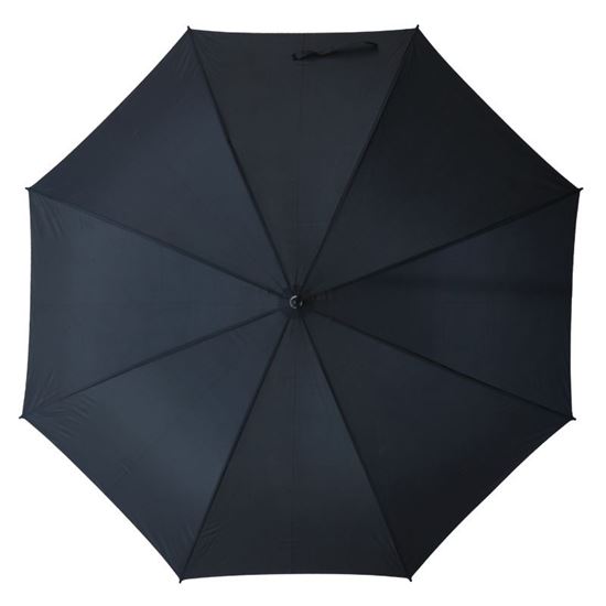 Obrazek Elegancki parasol Lausanne, czarny 