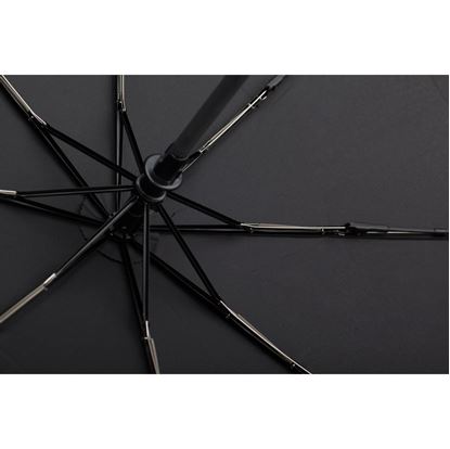 Obrazek Składany parasol sztormowy Biel, czarny 