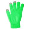 Obrazek Rękawiczki Touch Control do urządzeń sterowanych dotykowo, zielony 