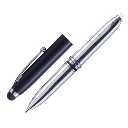 Picture of Długopis – latarka LED Pen Light, czarny/srebrny 