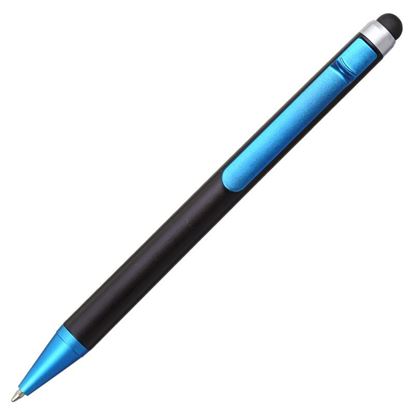 Obrazek Długopis z rysikiem Amarillo, niebieski/czarny 