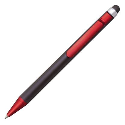Obrazek Długopis z rysikiem Amarillo, czerwony/czarny 