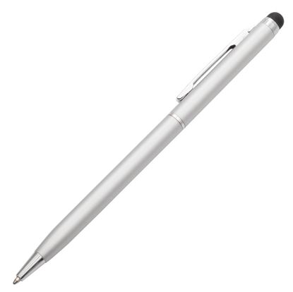 Obrazek Długopis aluminiowy Touch Tip, srebrny 