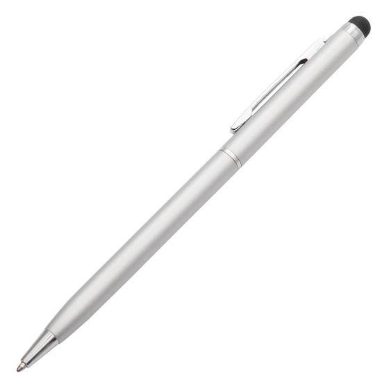 Obrazek Długopis aluminiowy Touch Tip, srebrny 