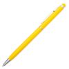 Obrazek Długopis aluminiowy Touch Tip, żółty 