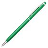 Obrazek Długopis aluminiowy Touch Tip, zielony 