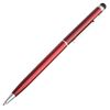 Obrazek Długopis aluminiowy Touch Tip, czerwony 