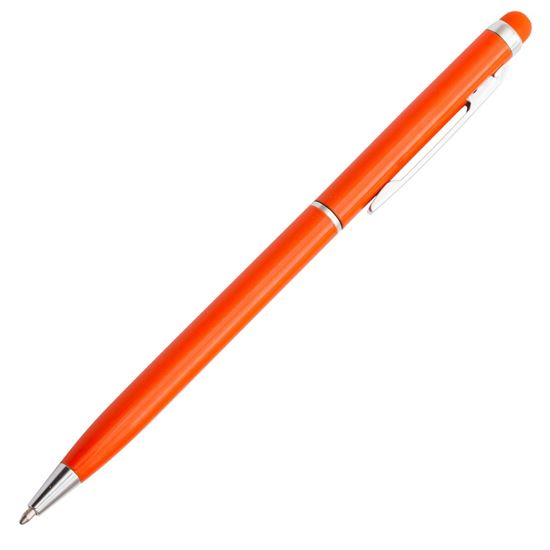 Obrazek Długopis aluminiowy Touch Tip, pomarańczowy 