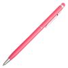Obrazek Długopis aluminiowy Touch Tip, różowy 