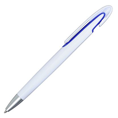 Obrazek Długopis Advert, niebieski/biały 