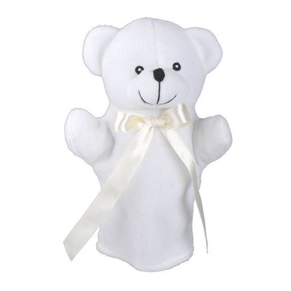 Obrazek Pacynka Teddy Bear, biały 