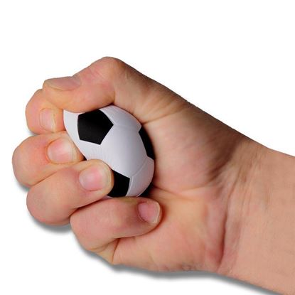 Obrazek Antystresowa piłka, biały/czarny 