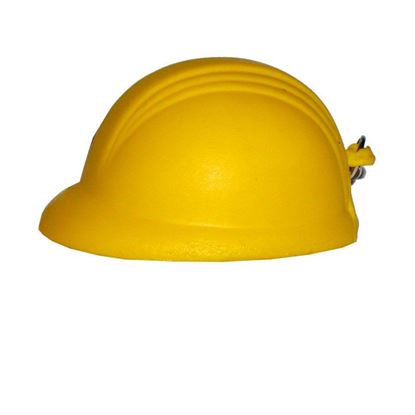 Obrazek Brelok antystresowy Helmet, żółty 