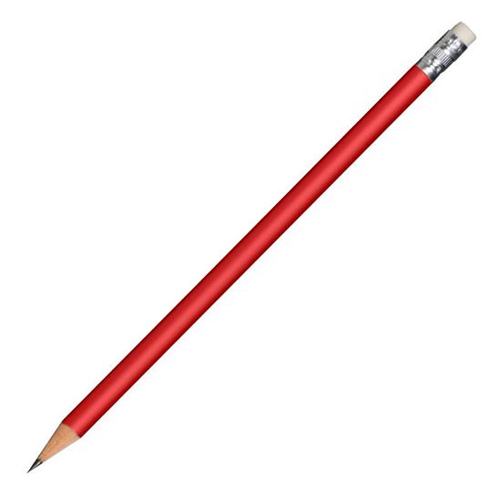 Obrazek Ołówek drewniany, czerwony 